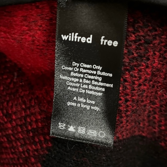 WILFRED Buffalo Check Wool Coat - Picture 12 of 15
